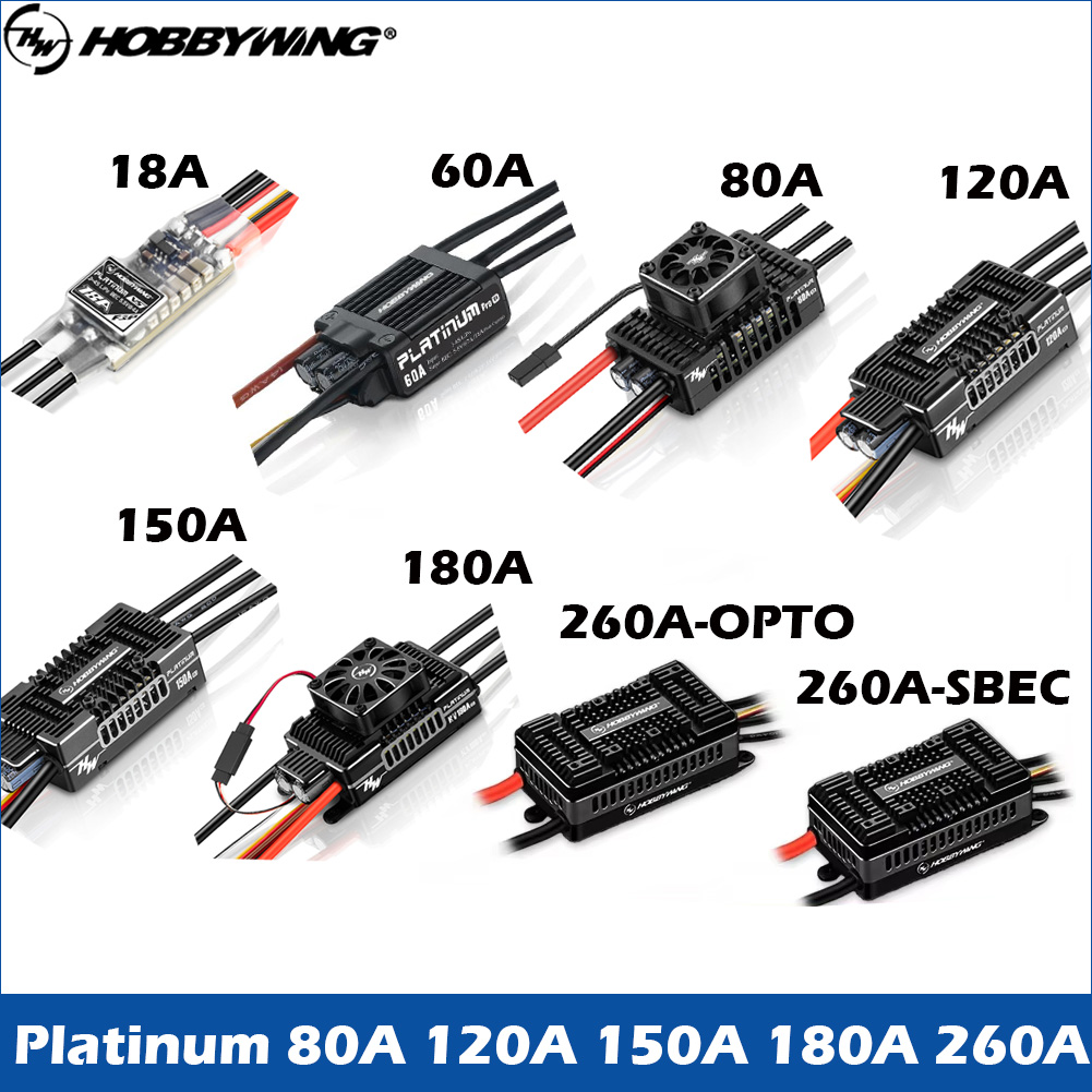 6S Lipo Battery 22.2V 5000Mah - HOBBYWING บลัชเลส ESC Platinum 25A 60A