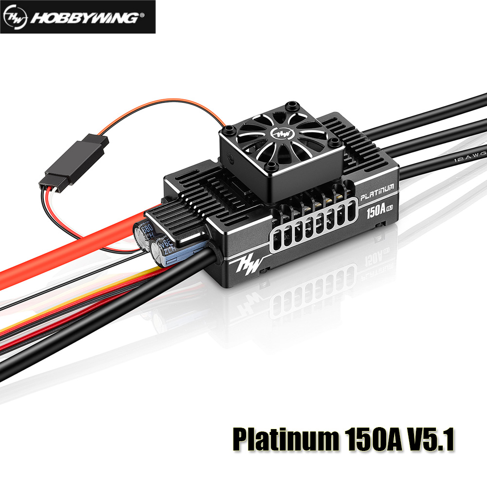 HOBBYWING บลัชเลส ESC Platinum - 6S Lipo Battery 22.2V 5000Mah บทวิจารณ์และราคา
