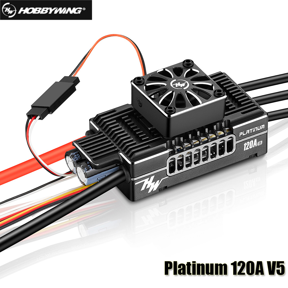 HOBBYWING บลัชเลส ESC Platinum - 6S Lipo Battery 22.2V 5000Mah บทวิจารณ์และราคา
