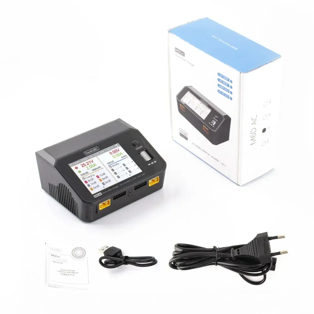 ToolkitRC M6DAC เครื่องชาร์จสม - Toolkitrc M6Dac Smart Charger บทวิจารณ์และราคา